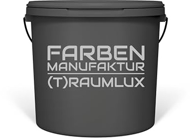 Farben Manufaktur - individuelle Farb(t)räume Latexfarbe Innenwandfarbe Wandfarbe Dispersionsfarbe Seiden Latex sdgl. RAL (5 Liter, RAL 7031 Blaugrau)