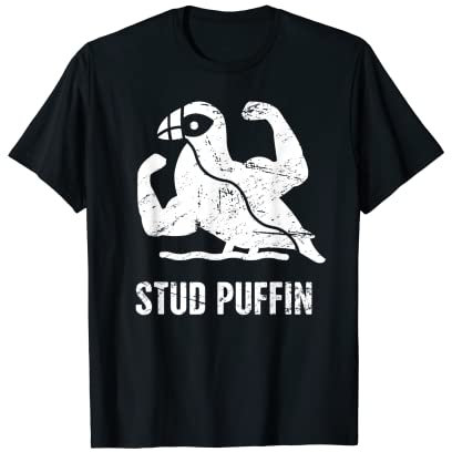 Lustiges T-Shirt mit Nieten T-Shirt