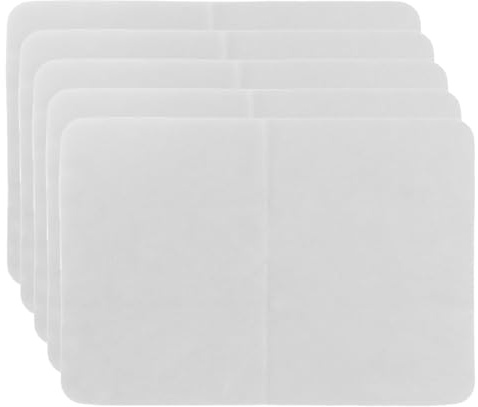Nicear Lot de 5 chiffons de nettoyage pour disques vinyles, antistatiques, en microfibre ultra-douce et absorbante, non pelucheux, 24 x 16,5 cm, pour lecteur VCD et DVD