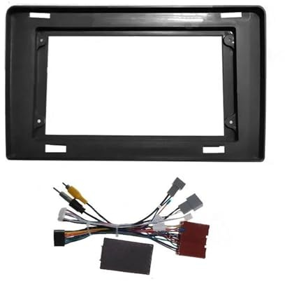 10 Tums Bilram Fascia Canbus Box Adapter Radio Dash Fitting Panel Kit För Mazda CX-9 2007 2008 2009 2010 2011 2012 2013 2014 2015 GFVFGNLNNA(Frame Cable Canbus)