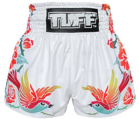 Tuff Sport Short de boxe Muay Thai pour femmes et filles MMA entraînement gym