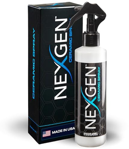 Nexgen Ceramic Spray Silicon Dioxide — Ceramic Coating Spray for Cars — Professional-Grade Protective Sealant Polish for Cars, RVs, Motorcycles, Boats, and ATVs — 8oz Bottle