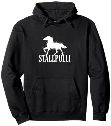 Pferde Reiterin Stall Pulli Reiter Mädchen Pullover Hoodie