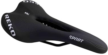 Reko Sport Air - Sella Spotiva per Bicicletta adatta a Bici da Corsa e MTB, Comoda e Resistente, Design Innovativo, Unisex per Adulti, Sellino Professionale 100% Made in Italy
