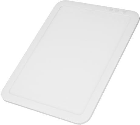 Cocoarm A4 Leuchttisch, LED-Kopiertafel, 3500-mAh-Akku-Akku-Lichtpad Zum Zeichnen, LED Licht pad Leuchtplatte Lichtplatte Lichttafel für und Erwachsene mit Einstellbare Helligkeit (White)