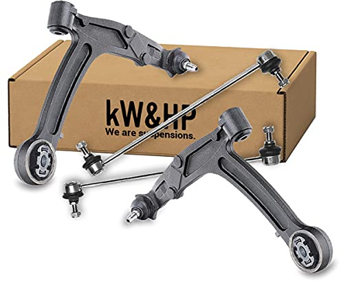 KIT 4 PEZZI BRACCI BRACCETTI OSCILLANTI RINFORZATI E BIELLETTE BARRA STABALIZZATRICE COMPATIBILE CON FIAT PANDA 169 DAL 2003 AL 2012