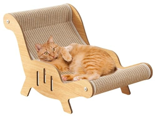 Sedia Sdraio Per Gatti In Sisal, Sedia Da Salotto Tiragraffi Per Gatti, A Dondolo Per Gatto, Divano Graffiante Per Gatto, Amaca Per In Sisal, Letto A Graffio Per Gattini
