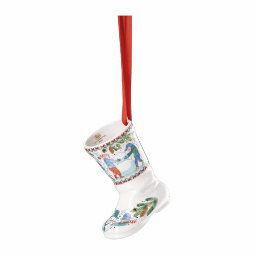 Hutschenreuther Colección de Navidad 2025 - Botas de Porcelana (7,5 cm)