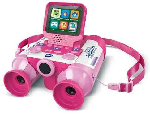 VTech Genius XL - Jumelles vidéo interactives Roses