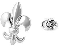 BRERA 67 - broches et pins pour femme en metal en forme de lys, broche femme vetement, broche homme pins, mini broche bijoux, pince decollete femme