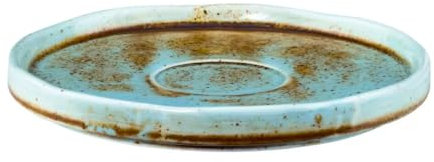 Verlo BRASSI piattino per tazzina espresso 12 cm, porcellana di alta qualità, decorativo, rotondo, molto lucido, lavabile in lavastoviglie