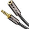 J&D Cable Audio alargador extensión, 1,8 Metros - Jack Audio Estéreo 3,5 mm Macho a Hembra Compatible con Auriculares, Micrófono, Altavoz, Laptop, MP3 Player