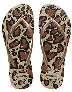 Havaianas Women's Flip flops, Sand Grey Rose Gold, 5 UK