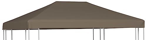 Home Hardware Businese Pavillon Top Cover 310 g/m² 3x3 m Taupe