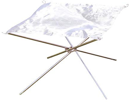 AMIUHOUN Chimenea portátil al aire libre plegable de para horno para camping jardín barbacoa