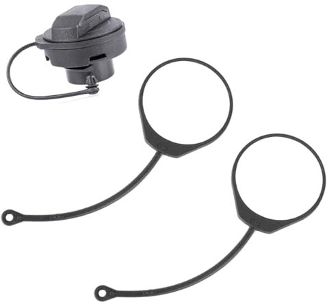 2 piezas línea de tapa de tanque de combustible, cable de tapa de combustible, cuerda de tapa de tanque de combustible de repuesto universal para A4L Q5 Q3 A6L A3