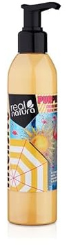 Real Natura - Crème Pro-Mar et Piscina - Protection Solaire et Anti-Chlore - Hydratation Profonde - Cheveux Doux et Sans Nœuds - Formule Légère et Non Grasse - 200 ml