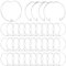 URHRHU Haltefeder Ringe 48 Stück Einbaustrahler Federring MR16 LED-Haltering Federring Lampenhalter für LED Spot Light Einbauleuchten Halogenlampe