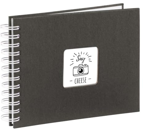 Hama Fine Art Cardboard, Paper Photo Album, Black, 24 x 17 cm