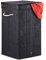 Relaxdays 10024307_46 Badematten & -teppiche, Schwarz, Standard