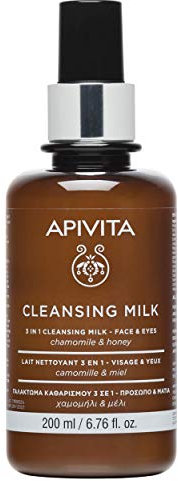 Apivita Leche limpiadora 3 en 1 Cara y Ojos 200 ml
