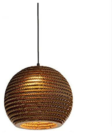 LUOYAOB Modern Pendelleuchte Kreative Honigwaben-Papier-Hängeleuchte Japanischer Stil Papp-Kronleuchter Altmodische dekorative Hängelampe for Wohnzimmer Küche Insel Bar Eingang Badezimmer (Size : B)