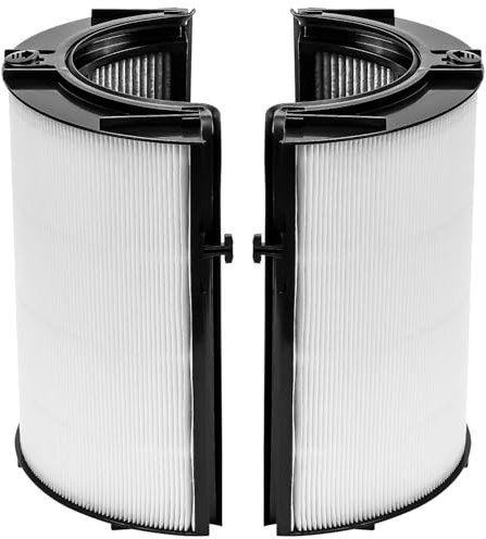 Filtro di ricambio 2 in 1 compatibile con depuratore d'aria Dyson HP04 TP04 DP04 PH04 HP09 TP09 HP07 TP07 PH03 PH01, Filtri Hepa Carboni Attivi, alta efficienza H13 Grade True Filtro HEPA