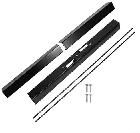 Para kit de barra de chimenea y cenefa, construcción resistente para mayor durabilidad