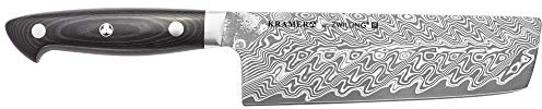 KRAMER by ZWILLING EUROLINE Damascus Collection 6.5-inch Razor-Sharp German Nakiri Knife, Made in Company-Owned German Factory with Special Formula Steel perfected for almost 300 Years