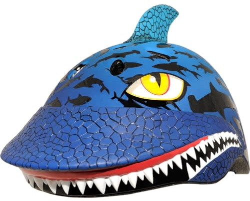 Raskullz Unisex Youth Raskullz Child/Kids (5+ Years) - Shark Jawz Unisize 50-54cm Helmet, Shark Jawz, UK