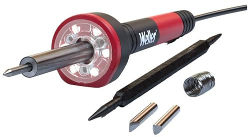 Weller WLIRK3023C 30-Watt-Lötkolbenkit LED Ringlicht, mit dem Ergonomisch Geformten Stiftgriff