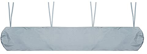 Funda Protectora para Toldos Jardín para Patio, Funda para Cubierta De Toldo Protección Solar Cubierta Impermeable para El Polvo Bolsa De Almacenamiento De Toldo, para Jardín Al(Size:4M,Color:Gris)