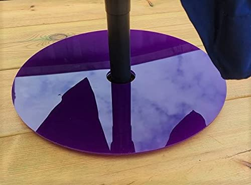 Garden Parasol Acrylic Lazy Susans - Turntable Plates