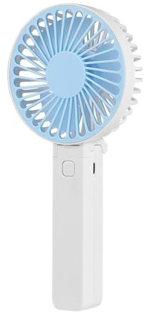 Ventilatore portatile personale, ventilatore personale pieghevole a 180 gradi, ventilatore portatile ricaricabile per il viso, per lavoro, passeggiate, viaggi, all'aperto, spiaggia