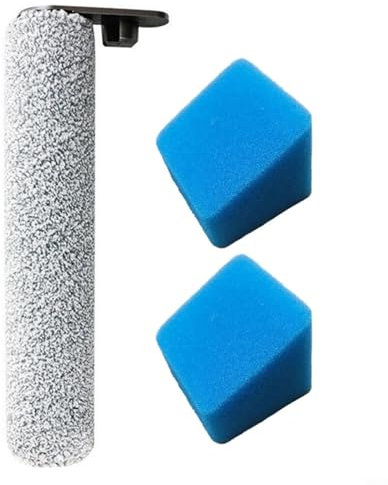 FUBESK Kit spazzola e spugna per aspirapolvere JONR ED12 Pro, 2 misure (1+2 o 2+6 pezzi) per la rimozione dei peli di animali domestici, rullo lanugine e filtri lavabili per modelli ED12 Pro 2023-2024