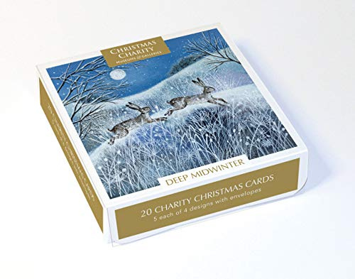 Museums & Galleries - Julkort (XETC221) – förpackning med 20 stycken, modell djup midvinter