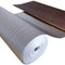 uficell® Trittschalldämmung ALU - PE-Schaum mit Alu-Dampfbremse - Stärke: 2 mm - Akustik Tritt- und Gehschalldämmung - Perfekt für Laminat und Parkettböden (75 m² | 3 Rollen)