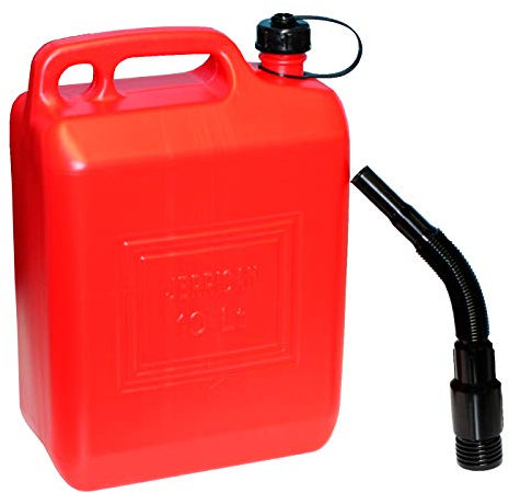 SOLER Garrafa de Combustible con embudo-10 l, Bidón, Tangue energía