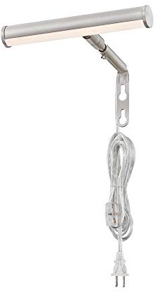 Westinghouse 7500800 7 Inch, 2 Watt Adjustable LED Picture Light, Brushed Nickel Finish, 3000K