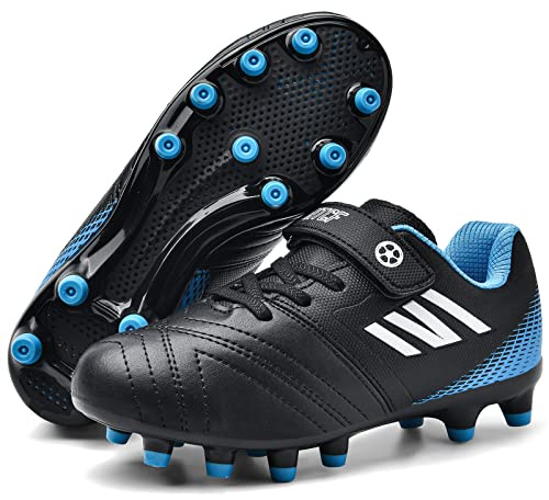Boys Football Boots Shoes Kids Girls FG/AG Soccer Athletics Sport Shoes Training Shoes Running Shoes Teenager Indoor Outdoor Football Shoes Sneakers for Unisex