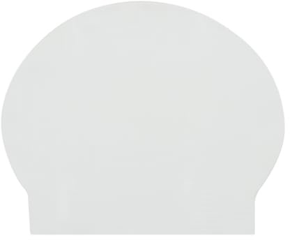 Sporti Kids' Latex Swim Cap - White