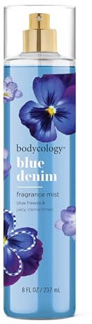 Bodycology Long-Lasting Fragrance Body Mist, Blue Denim, 8 fl oz