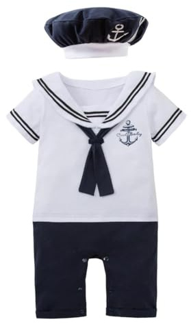 Lito Angels Déguisement Marin Bébé Garçon, 9-12 mois