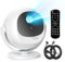 HOVVIDA Beamer 2025 Tragbarer Projektor, Elektrischer Fokus, Kompatibel mit 4K 1080P, WiFi 6 Bluetooth 5.2, 360°-Drehung, Integrierte APP, mit HDMI-Kabel, Kompatibel mit TV-Stick/USB / PS5 / Laptop