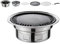 Gosera 13 Inch Korean BBQ Grill Multifunctional Charcoal Barbecue Grill Grill forCamping Picnic Indoor