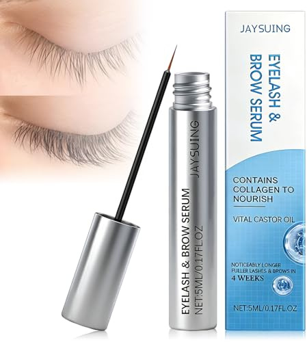 5ml Booster Ciglia, Siero Nutriente Ciglia, Per ciglia fortificate e dall'aspetto più intenso, risultato visibile di lunghezza e pienezza, utilizzo semplice per uno sguardo sublime