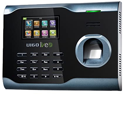 Control Horario Empleados, U160 WiFi/IP USB Tiempo Reloj biométrico Tiempo de huella dactilar Tiempo Reloj Asistencia Sistema Sistema Registrador Tiempo Empleado Lector de Máquinas(U160-WIFI)