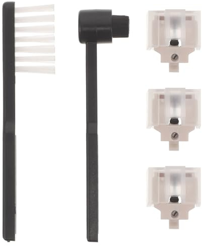 MAGICLULU Aguja de Repuesto para Plato Giratorio Cepillos Limpiadores para Discos de Vinilo Accesorios para Tocadiscos Compatibles para Mantenimiento de Sonido Auténtico