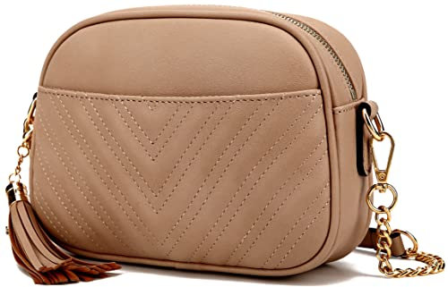 lola mae Gesteppte Crossbody-Tasche, trendiges Design