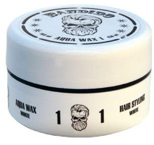 Bandido Aqua 1 Cera Bianco Brillante 150ml | Cera per capelli uomo | Cera per capelli Aqua a tenuta forte | Gel per capelli